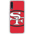 NFL San Francisco 49ers Retro Logo Galaxy A50 Clear Case