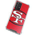 NFL San Francisco 49ers Retro Logo Galaxy A52 5G Clear Case