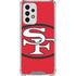 NFL San Francisco 49ers Retro Logo Galaxy A53 5G Clear Case
