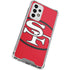 NFL San Francisco 49ers Retro Logo Galaxy A53 5G Clear Case