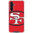 NFL San Francisco 49ers Retro Logo Galaxy A54 5G Clear Case