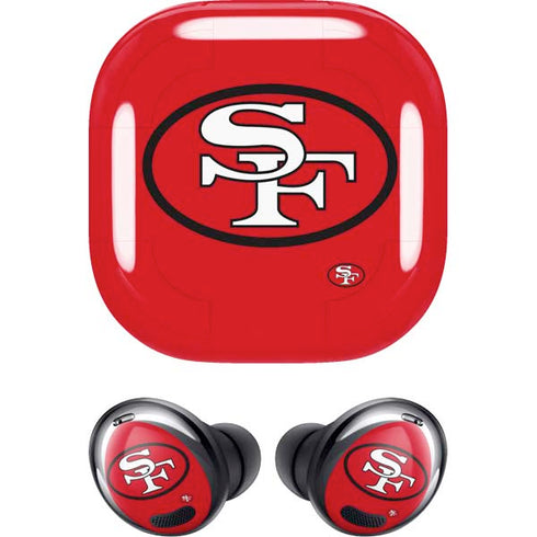 NFL San Francisco 49ers Retro Logo Galaxy Buds Pro Skin