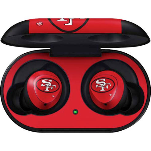 NFL San Francisco 49ers Retro Logo Galaxy Buds Skin