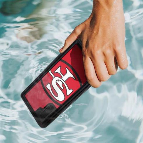 NFL San Francisco 49ers Retro Logo Galaxy Note 10 Waterproof Case