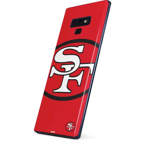 NFL San Francisco 49ers Retro Logo Galaxy Note 9 Skin