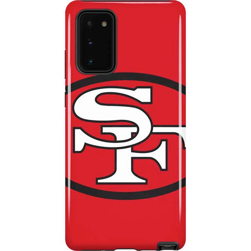 NFL San Francisco 49ers Retro Logo Galaxy Note20 5G Pro Case