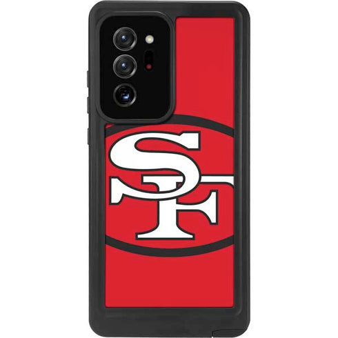 NFL San Francisco 49ers Retro Logo Galaxy Note20 Ultra 5G Waterproof Case