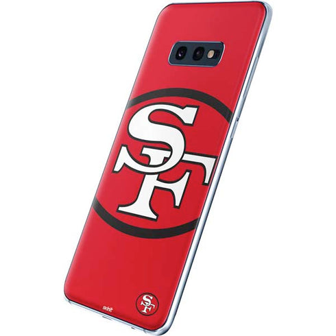 NFL San Francisco 49ers Retro Logo Galaxy S10e Skin