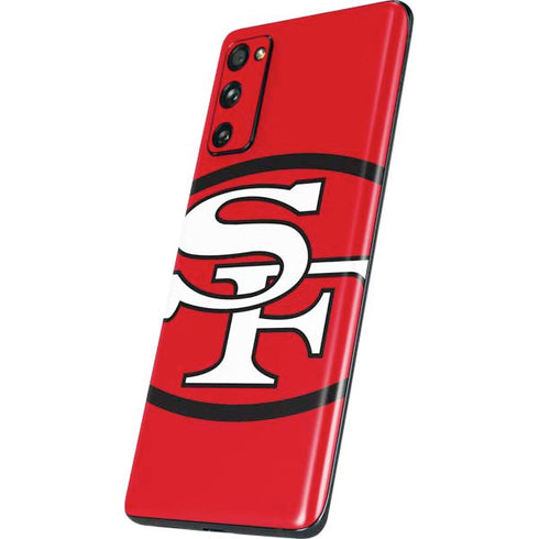 NFL San Francisco 49ers Retro Logo Galaxy S20 Fan Edition Skin