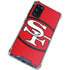 NFL San Francisco 49ers Retro Logo Galaxy S20 FE Clear Case