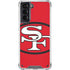NFL San Francisco 49ers Retro Logo Galaxy S21 5G Clear Case