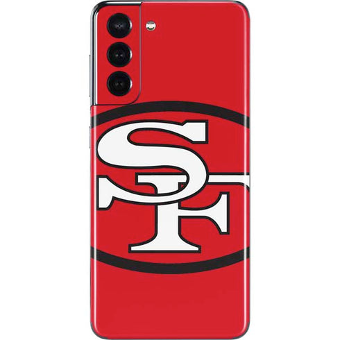 NFL San Francisco 49ers Retro Logo Galaxy S21 5G Skin