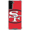 NFL San Francisco 49ers Retro Logo Galaxy S21 FE Clear Case