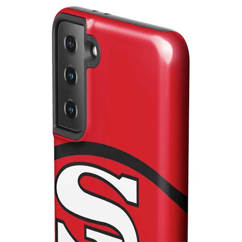 NFL San Francisco 49ers Retro Logo Galaxy S21 FE Pro Case