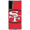 NFL San Francisco 49ers Retro Logo Galaxy S21 Plus 5G Clear Case