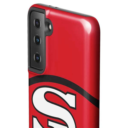NFL San Francisco 49ers Retro Logo Galaxy S21 Plus 5G Pro Case