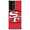 NFL San Francisco 49ers Retro Logo Galaxy S21 Ultra 5G Clear Case