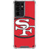 NFL San Francisco 49ers Retro Logo Galaxy S21 Ultra 5G Clear Case