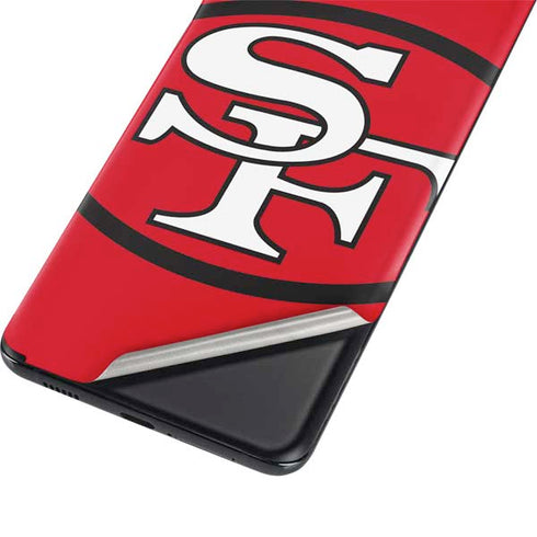 NFL San Francisco 49ers Retro Logo Galaxy S21 Ultra 5G Skin