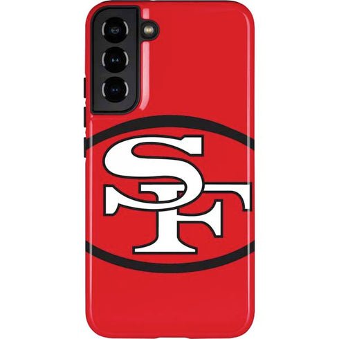 NFL San Francisco 49ers Retro Logo Galaxy S22 Plus Pro Case