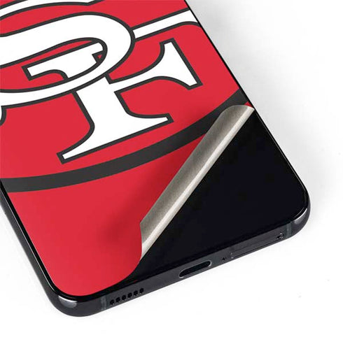 NFL San Francisco 49ers Retro Logo Galaxy S22 Plus Skin