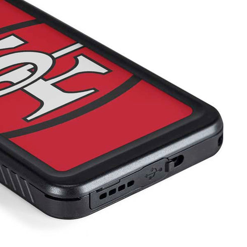 NFL San Francisco 49ers Retro Logo Galaxy S23 Plus Waterproof Case