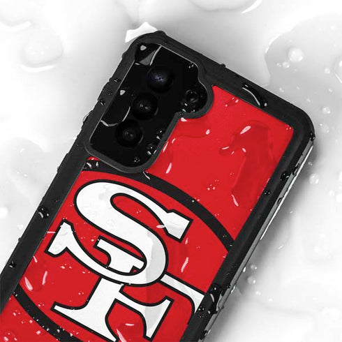 NFL San Francisco 49ers Retro Logo Galaxy S23 Plus Waterproof Case