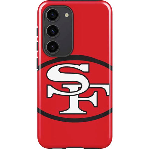 NFL San Francisco 49ers Retro Logo Galaxy S23 Pro Case