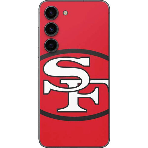 NFL San Francisco 49ers Retro Logo Galaxy S23 Skin