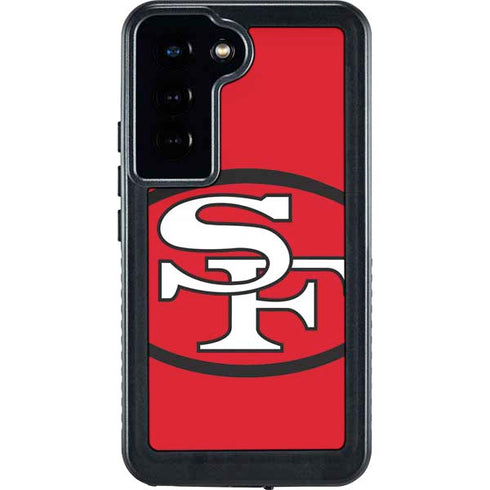 NFL San Francisco 49ers Retro Logo Galaxy S23 Waterproof Case