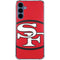 NFL San Francisco 49ers Retro Logo Galaxy S24 Clear Case