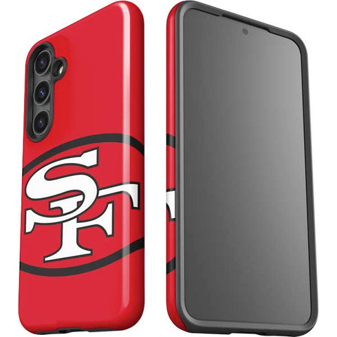NFL San Francisco 49ers Retro Logo Galaxy S24 Plus Impact Case