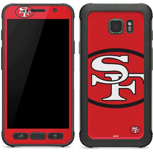 NFL San Francisco 49ers Retro Logo Galaxy S7 Active Skin