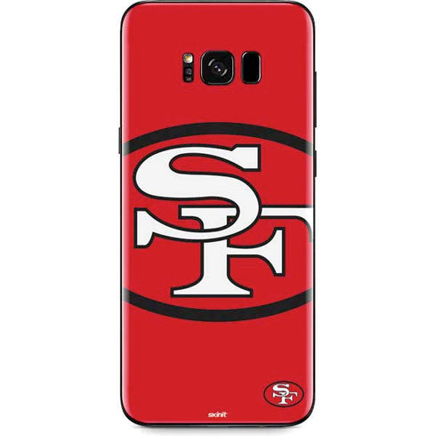 NFL San Francisco 49ers Retro Logo Galaxy S8 Plus Skin