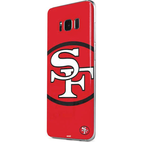 NFL San Francisco 49ers Retro Logo Galaxy S8 Skin