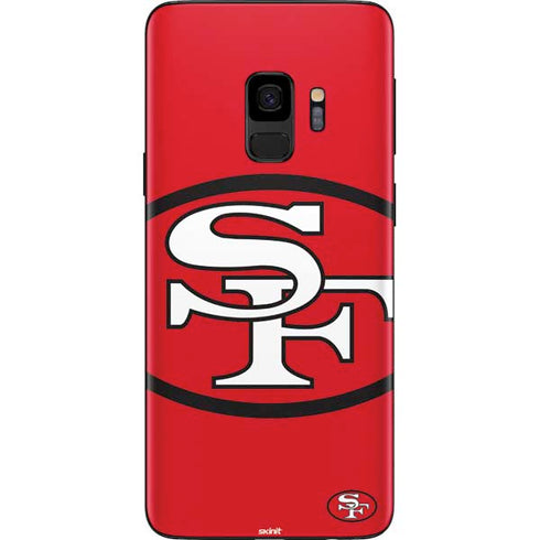 NFL San Francisco 49ers Retro Logo Galaxy S9 Skin