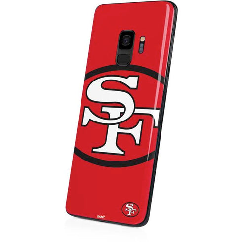 NFL San Francisco 49ers Retro Logo Galaxy S9 Skin