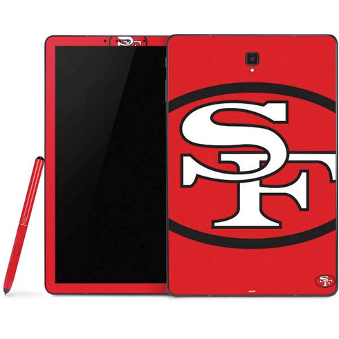 NFL San Francisco 49ers Retro Logo Samsung Galaxy Tab Skin