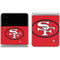 NFL San Francisco 49ers Retro Logo Galaxy Z Flip4 5G Skin