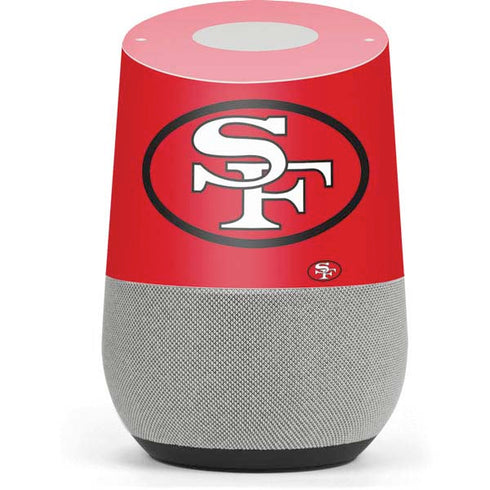 NFL San Francisco 49ers Retro Logo Google Home Skin
