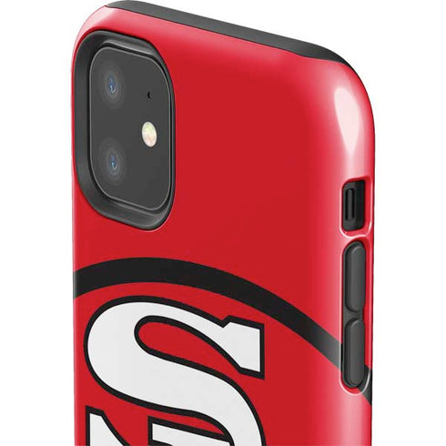 NFL San Francisco 49ers Retro Logo iPhone 11 Impact Case