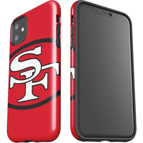 NFL San Francisco 49ers Retro Logo iPhone 11 Impact Case