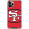 NFL San Francisco 49ers Retro Logo iPhone 11 Pro Max Clear Case
