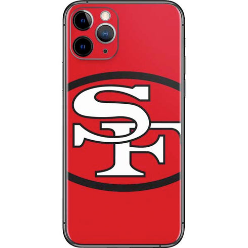 NFL San Francisco 49ers Retro Logo iPhone 11 Pro Skin