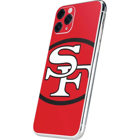 NFL San Francisco 49ers Retro Logo iPhone 11 Pro Skin
