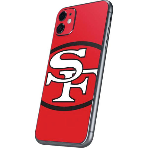 NFL San Francisco 49ers Retro Logo iPhone 11 Skin
