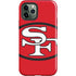 NFL San Francisco 49ers Retro Logo iPhone 12 Pro Impact Case