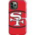 NFL San Francisco 49ers Retro Logo iPhone 12 Pro Max Impact Case