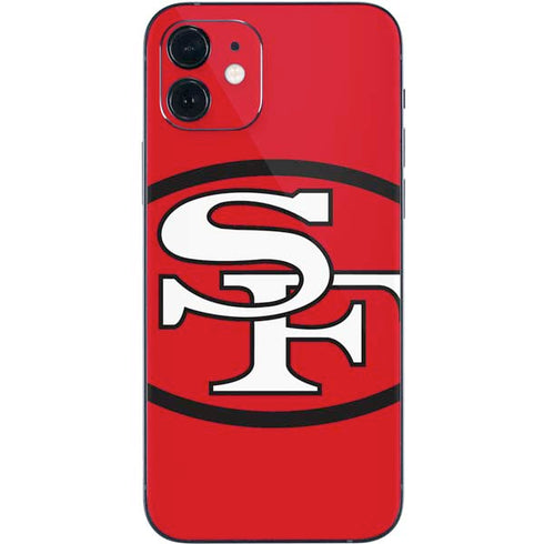 NFL San Francisco 49ers Retro Logo iPhone 12 Skin