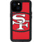 NFL San Francisco 49ers Retro Logo iPhone 13 Mini Waterproof Case